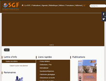 Tablet Screenshot of geosoc.fr